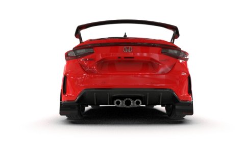 Rally Armor 23-26 Honda Civic Type R Black Mud Flap Grey Logo thumbnail 3