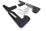 Rally Armor 23-26 Honda Civic Type R Black Mud Flap Light Blue Logo thumbnail 1