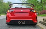 Rally Armor 23-26 Honda Civic Type R Black Mud Flap White Logo thumbnail 6
