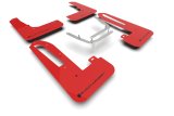 Rally Armor 23-26 Honda Civic Type R Red Mud Flap Black Logo thumbnail 1