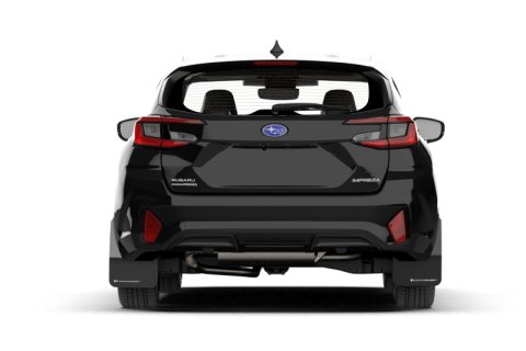 Rally Armor 24-26 Subaru Impreza Black UR Mud Flap w/ Light Blue Logo thumbnail 3