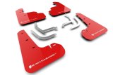 Rally Armor 24-26 Subaru Impreza Red UR Mud Flap w/ White Logo thumbnail 1