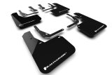Rally Armor 24-26 Hyundai Kona N Line Black UR Mud Flap - White Logo thumbnail 1