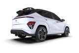 Rally Armor 24-26 Hyundai Kona N Line Black UR Mud Flap - White Logo thumbnail 2