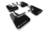 Rally Armor 24-26 Hyundai Kona/Kona EV Black UR Mud Flap w/White Logo thumbnail 1
