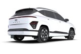 Rally Armor 24-26 Hyundai Kona/Kona EV Black UR Mud Flap w/White Logo thumbnail 3