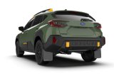 Rally Armor 24-26 Subaru Crosstrek (Wilderness Only) Black UR Mudflap W/Wild-Orange Logo No Drill Re thumbnail 2