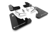 Rally Armor 22-26 Subaru BRZ / Toyota GR86 Black UR Mud Flap w/White Logo thumbnail 1
