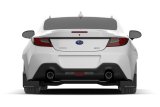 Rally Armor 22-26 Subaru BRZ / Toyota GR86 Black UR Mud Flap w/White Logo thumbnail 2