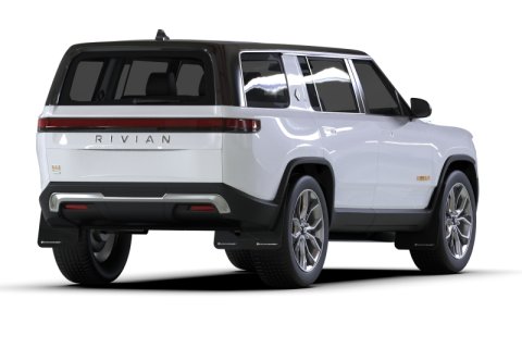 Rally Armor 22-26 Rivian R1S Black UR Mud Flap w/Red Logo thumbnail 3