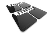 Rally Armor 19-25 GMC Sierra 1500 AT4 Black UR Mud Flap w/ Metallic Black Logo thumbnail 1