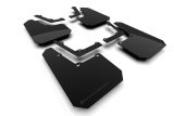 Rally Armor 24-26 Tesla Cybertruck Black UR Mud Flap Metallic Black Logo thumbnail 1