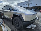 Rally Armor 24-26 Tesla Cybertruck Black UR Mud Flap Metallic Black Logo thumbnail 3