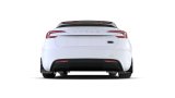 Rally Armor 24-26 Tesla Model 3 Highland Black UR Mud Flap White Logo thumbnail 3