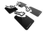 Rally Armor 24-26 Toyota Tacoma Gen 4 Black UR Mud Flap w/White Logo thumbnail 1