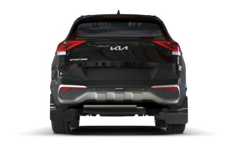 Rally Armor 23-26 Kia Sportage Black UR Mud Flap w/ Metallic Black Logo thumbnail 2