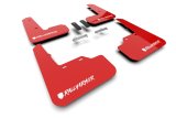 Rally Armor 22-26 Subaru WRX Red UR Mud Flap Altered Font White Logo thumbnail 1