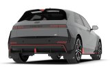 Rally Armor 25-26 Hyundai Ioniq 5 N Black UR Mud Flap Silver Battery Logo thumbnail 2