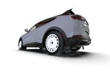 Rally Armor 2021-26 Ford Mach-E Rally Edition Black UR Mud Flap Metallic Black Logo thumbnail 8