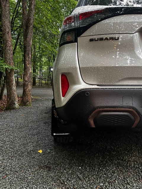 Rally Armor 25-26 Subaru Forester & Hybrid Black UR Mud Flap w/Red Logo thumbnail 9