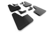 Rally Armor 21-25 Dodge Ram 1500 TRX Black UR Mud Flap - Metallic Black Logo thumbnail 1