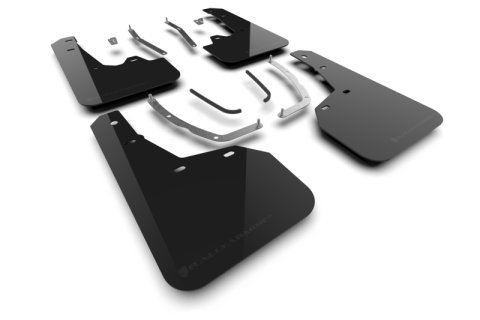 Rally Armor 25-26 Hyundai Tucson ICE XRT Black UR Mud Flap - Metallic Black Logo thumbnail 1
