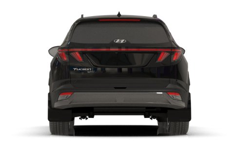 Rally Armor 25-26 Hyundai Tucson ICE XRT Black UR Mud Flap - Metallic Black Logo thumbnail 2