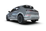 Rally Armor 25-26 Hyundai Ioniq 5 PE Black UR Mud Flap - Metallic Black Logo thumbnail 3