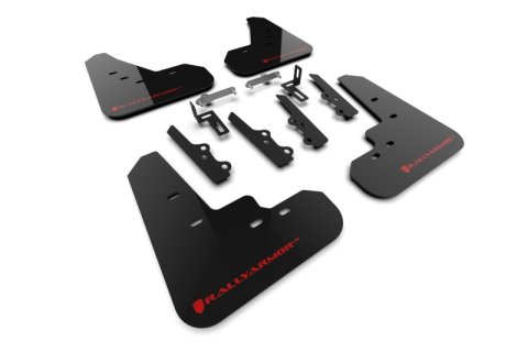 Rally Armor 25-26 Kia K4 Sedan Black Mud Flap Red Logo thumbnail 1