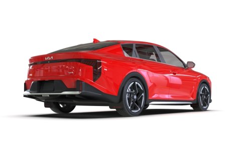 Rally Armor 25-26 Kia K4 Sedan Black Mud Flap Red Logo thumbnail 4