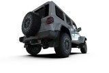 Rally Armor 2018+ Jeep Wrangler Rubicon JL Black UR Mud Flap w/ Metallic Black Logo thumbnail 2
