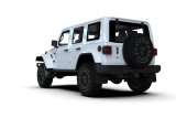 Rally Armor 2018+ Jeep Wrangler Rubicon JL Black UR Mud Flap w/ Red Logo thumbnail 2