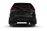Rally Armor 18-22 Jeep Grand Cherokee SRT Trackhawk Black UR Mud Flap - Metallic Black Logo thumbnail 2