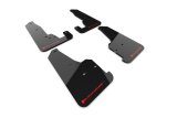 Rally Armor 18-22 Jeep Grand Cherokee SRT Trackhawk Black UR Mud Flap - Red Logo thumbnail 1