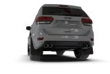 Rally Armor 18-22 Jeep Grand Cherokee SRT Trackhawk Black UR Mud Flap - Red Logo thumbnail 2