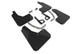 Rally Armor 25-26 Hyundai Ioniq 5 XRT Black Mud Flap Metallic Black Logo thumbnail 1