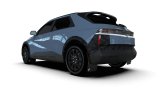 Rally Armor 25-26 Hyundai Ioniq 5 XRT Black Mud Flap Metallic Black Logo thumbnail 4
