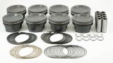 Mahle MS Piston Set SBF 281ci 3.551in Bore 3.543stk 5.933in Rod .866 Pin 0cc 11.9 CR Set of 8 thumbnail 2