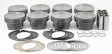 Mahle MS Piston Set SBF 284cid 3.572in Bore 3.543in Stroke 5.930in Rod .866 Pin-16cc 9.5 CR Set of 8 thumbnail 2