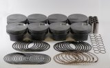 Mahle MS Piston Set BBC Mar 509ci 4.50in Bore 4in Stroke 6.135in Rod 0.990 Pin -3cc 9.0 CR Set of 8 thumbnail 2