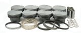Mahle MS Piston Set BBF 544ci 4.390in Bore 4.5in Stroke 6.7in Rod 0.990 Pin -8cc 11.1 CR Set of 8 thumbnail 2