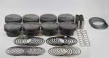 Mahle MS Piston Set BBC 503ci 4.28in Bore 4.375in Stroke 6.385in Rod .990 Pin 18cc 10.4 CR Set of 8 thumbnail 2