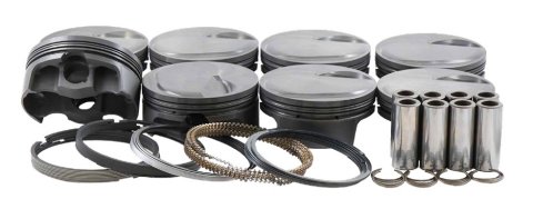 Mahle MS Piston Set BBC 540ci 4.500in Bore 4.25in Stroke 6.385in Rod .990 Pin 13cc 10.5 CR Set of 8 thumbnail 3