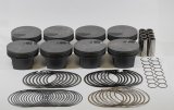 Mahle MS Piston Set BBC 531ci 4.600in Bore 4.00in Stroke 6.385in Rod 0.990 Pin -3cc 9.2 CR Set of 8 thumbnail 1