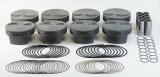 Mahle MS Piston Set GM LS 430ci 4.135in Bore 4in Stk 6.125in Rod .927 Pin -3cc 12.4 CR Set of 8 thumbnail 3