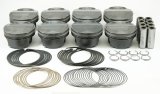 Mahle MS Piston Set SBF 302ci 3.630in Bore 3.65in Stroke 5.933in Rod .866 Pin 10cc 12:5 CR Set of 8 thumbnail 3
