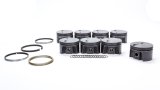 Mahle MS Piston Set SBC 310ci 3.766in Bore 3.480in Stroke 5.700in Rod .927 Pin -1cc 9.7 CR Set of 8 thumbnail 6