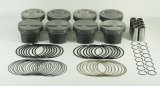Mahle MS Piston Set SBC 312ci 3.776in Bore 3.480in Stroke 5.700in Rod .927 Pin -1cc 9.8 CR Set of 8 thumbnail 3