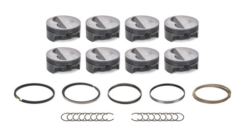 Mahle MS Piston Set SBC 427ci 4.125in Bore 4.000in Stroke 6.0in Rod .927 Pin -5cc 12.2 CR Set of 8 thumbnail 5