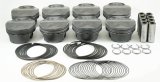 Mahle MS Piston Set SBF 304ci 3.640in Bore 3.65in Stroke 5.933in Rod .866 Pin 3cc 11.3 CR Set of 8 thumbnail 3